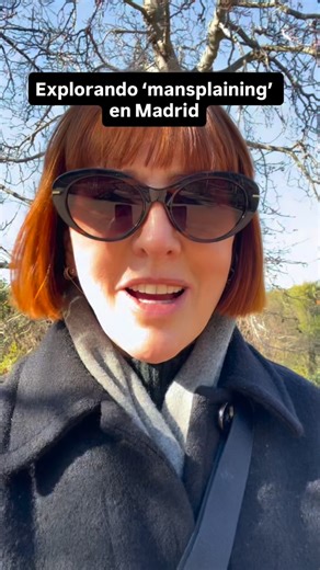 Cally Beaton on Instagram: "Mansplaining around the world. Examples please! #mansplaining #madrid #spain #espana #book"