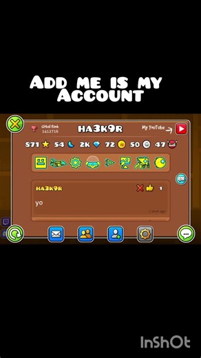 add me in geometry dash #geometrydash