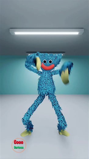 ‏Huggy Wuggy can dance #fyp #foryou #foryoupage #huggywuggy #animation