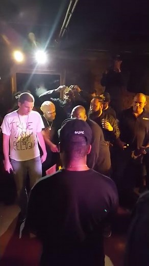 K-Shine Slaps Charron During Slim Jesus Impersonation (Alternate Angle)