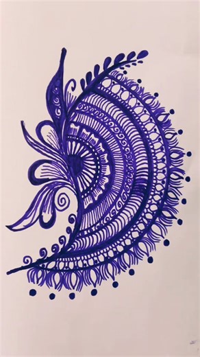 easy and simple mandala 🎨#trending #shorts #paintingforbeginners # with Skeches