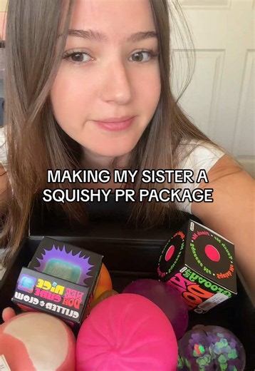 Squishy PR Package Ideas for Long Distance Sister