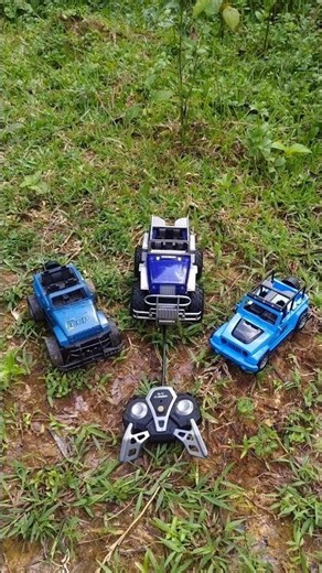 remote control three Jeep & test #RC police Jeep#automobile #shorts video#youtube video#police Jeep