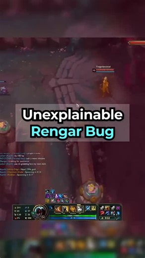 ScrubNoob on Instagram: "CRAZY Flash + ULT Rengar Trick (GONE WRONG) 💀 . . . #reels #fy #fyp #fypage #viral #leagueoflegends #rengar #scrubnoob #riotgames"
