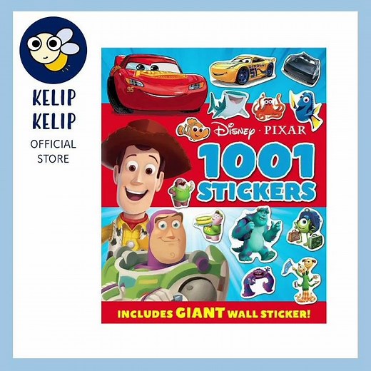 Disney Pixar 1001 Stickers Book With Fun Activities & 48 Pages For Children
