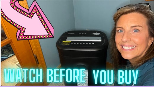 Watch Honest Review of Amazon Basics Paper Shredder on Amazon Live