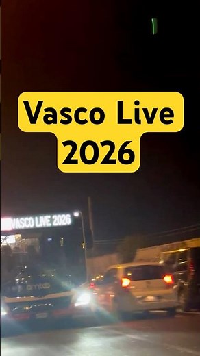 Vasco Live 2026 - Bari