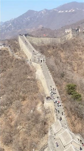 Amazing Views Of The Great Wall Of China 🇨🇳 #travel #china #greatwallofchina #travelvlog #viral