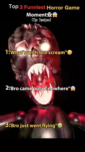 Top 3 Funniest Horror Game Moments 💀 (BRO SCREAMED SO LOUD 😭)