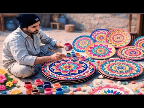 Top blue pottery manufacturing process video🔥🔥