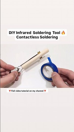 diy, soldering, infrared, ir, 12v, homemade, electronics, project, tool, heating, contactless