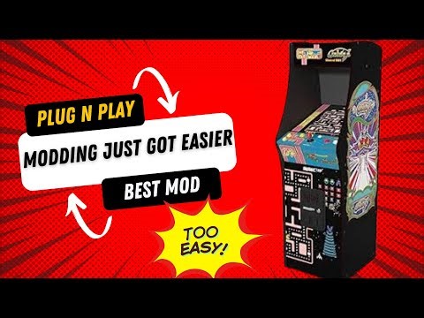 The Easiest Arcade1Up Mod Ever | Plug and Play Install Guide