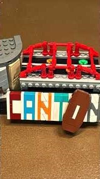 Building letters in LEGO for our Canton set #lego