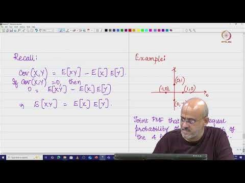 Lec 42 Independence and Correlation