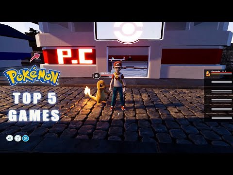 TOP 5 POKEMON HIGH GRAPHICS GAMES 2021 LIKE PS4 GRAPHICS PLAY ON PC | NEW TOP 5 POKEMON GAMES HINDI