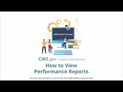 How to view Performance Reports
