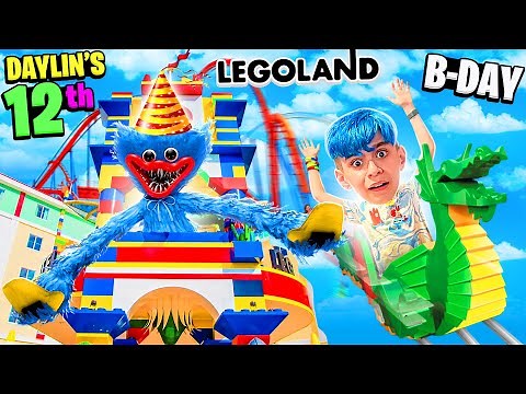 Daylin’s Funhouse LEGO Huggy Wuggy 12th Birthday PARTY! (FUNhouse B-Day Vlog)