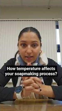 Soap moving too fast? Temperature controls trace and saponification in cold process soap making.