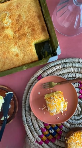 This cornbread bibingka recipe looks perfect for any occasion