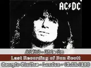 AC/DC - Ride On - Last Recording of Bon Scott - 13.02.1980