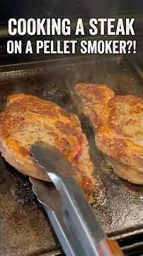Can a Pellet Smoker Really Sear Steaks? Weber Searwood Testing!