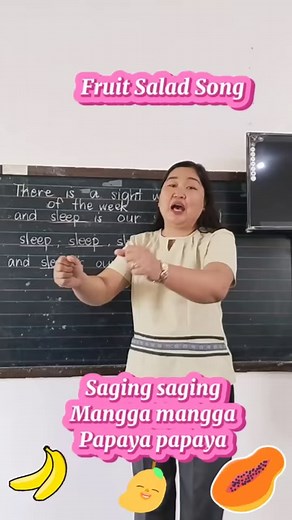 Natuwa sila sa Fruit Salad Song 🥰 #energizer #teacherjob #teacherlife #teacher #education | Teacher Anne