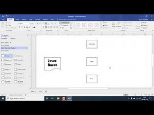 Membuat Mind Map Keren dengan Microsoft Visio