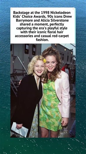 90s Icons Drew Barrymore and Alicia Silverstone (1998) 🌸 #DrewBarrymore #AliciaSilverstone #90s