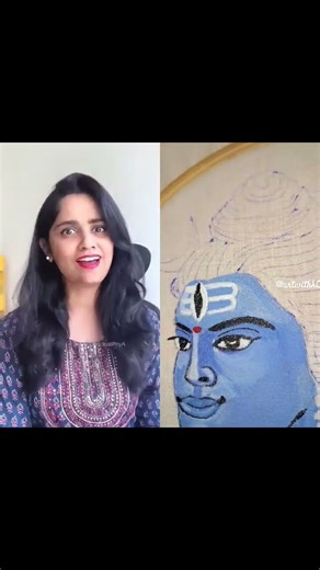 Shiva Ji Painting Start | Divine Mahadev Art #shortsfeed #mahadev #shiv #shiva #bholenath #short