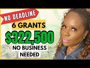 6 Grants You Can Get WITHOUT A BUSINESS