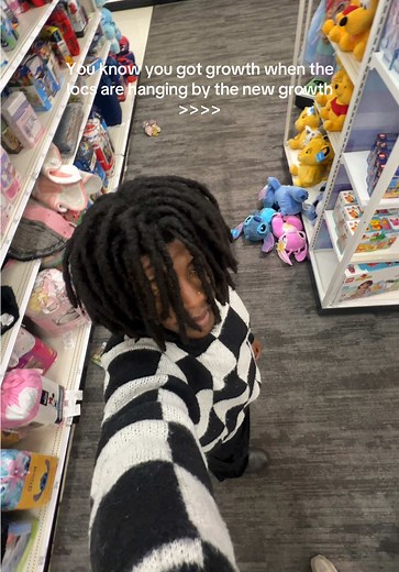 6 Months of New Growth in Locs Journey
