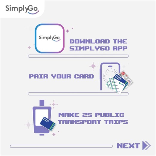 35 reactions | Get your name on the SimplyGo Transit Challenge...