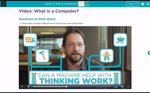 IG CS Unit 1: What is a computer? [Code.org]