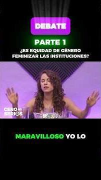 Equidad de género o capacidad para el puesto? I Representación vs capacidad: el debate