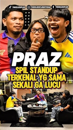 Praz spills on famous stand-up comedians who aren't funny at all‼️🤣 #podcast #prazteguh #trending...