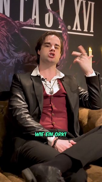 Synchronsprecher Vincent Fallow mit dem ultimativen Tutorial 👀 #FinalFantasy #VincentFallow #Gaming #Synchronsprecher #viral