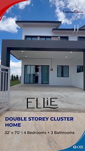 🎉 Show Unit Now Open! Step into the elegance of Eliana & Ellie @ SP Saujana Permai — modern Double Storey Cluster Homes designed for comfort, space, and family living. ✨ Ready-built & beautifully designed show unit 🏠 Freehold title – own it forever 🚗 Spacious car porch 🌳 Private garden space 📍 Prime location in Sungai Petani, close to schools, shops & amenities 💡 Experience the perfect blend of modern design and practical layout – ideal for family upgrading or investment. 📲 Click “Sign Up