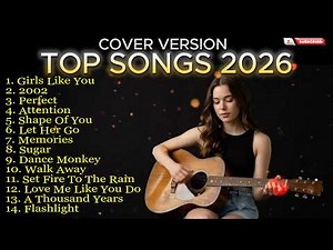 TOP SONGS COVER 2026 🎙️ Best Pop Hits Acoustic Playlist | Velu Music ✨ Relaxing & Viral Covers