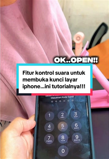 Buka layar kunci iPhone tanpa sentuh layar? Bisa! 🔓📱 Cukup gunakan fitur Voice Control, iPhone bisa terbuka lewat perintah suara. Cocok saat tangan lagi sibuk atau kotor. Yuk ikuti tutorialnya sampai selesai dan aktifkan di iPhone kamu! #tipsiphone #iphonetricks #tutorial #belawaphoneservice #fyp