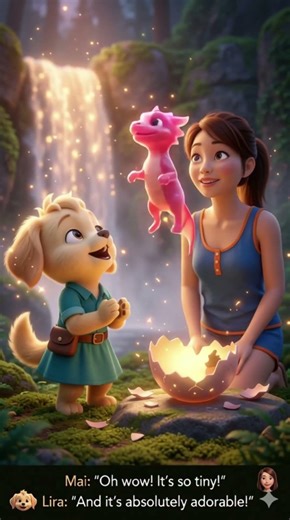 The Baby Pink Dragon’s First Breath… And It Was MAGIC