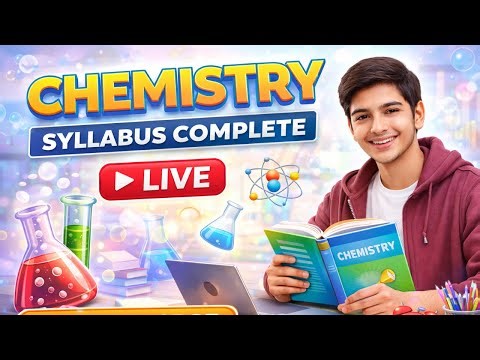 Chemistry Syllabus Complete LIVE 🔥 | Class 11 CBSE Final Exam Preparation | Study With Me