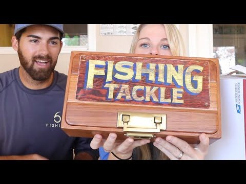 Family unboxes amazing new fishing gear and outdoor goods
