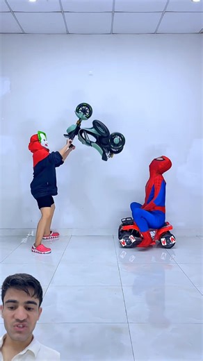 SpidermAn Saw the Wheel Fall Off 😳🔥 “Wait for reaction 👀”