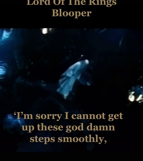 Hilarious Lord of The Rings Bloopers: Steps Edition