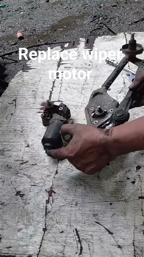 replace wiper motor
