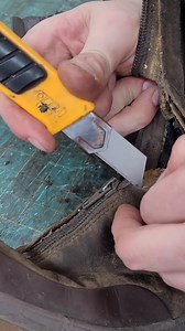 Every day we learn something new! Who knew you could use your OLFA L-2 Utility Knife to remove a zipper from your shoes? (): Clark's Luggage & Shoe Repair More here: https://bit.ly/354miMn | OLFA Pro | Facebook