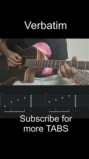 Verbatim | Guitar Tabs 🎸🎸🎸