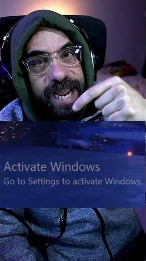 How to clear the Activate Widows message for free and legally.