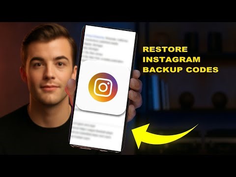 How To Restore Instagram Backup Codes 2025 (FULL TUTORIAL)