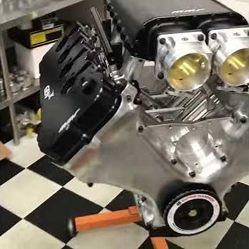 Walk around the MMR 4000hp Ford Billet V8 DOHC Coyote Engine!